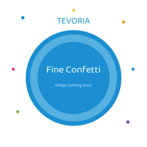 Tevoria p2 Premium Paper Plate — Fine Confetti